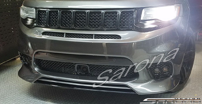 Custom Jeep Grand Cherokee  SUV/SAV/Crossover Front Bumper (2011 - 2021) - $1190.00 (Part #JP-025-FB)